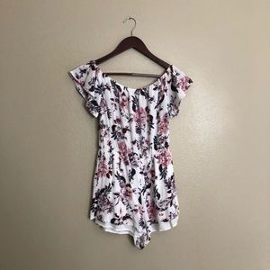 Kendall and Kylie floral romper